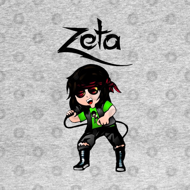 Zeta con camiseta verde by Zeta